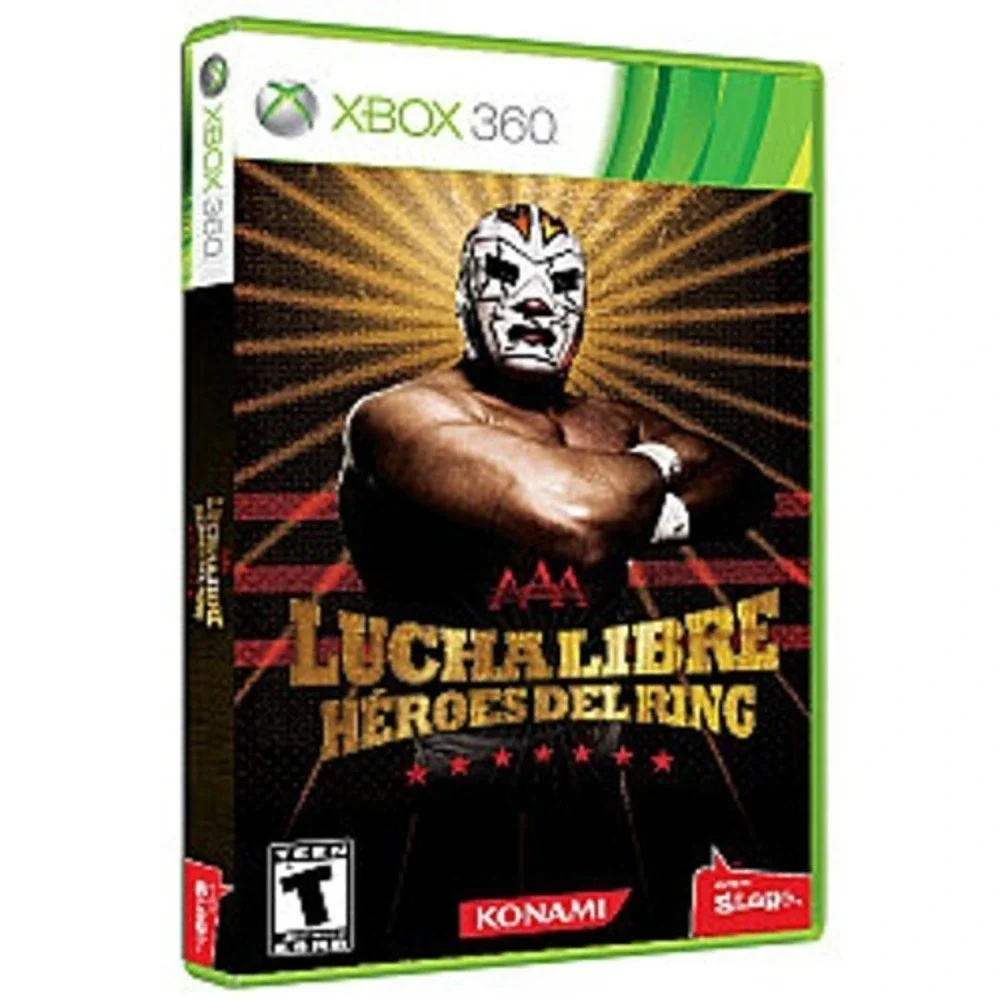 Lucha Libre AAA: Heroes del Ring (Xbox 360, 2010) Complete‎ Tested Working